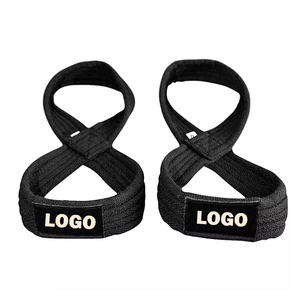 Correas de Muñeca Personalizadas con Logotipo al por Mayor, Correas en Forma de 8, Correas de Protección para Muñeca, Correas Ajustables de Cuero para Gimnasio - Product Image 4