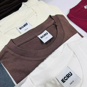 Camiseta estampada para hombre, ajuste de secado rápido, transpirable, cuello redondo, patrón estampado sólido, técnicas lavadas teñidas de hilo corto - Product Image 6