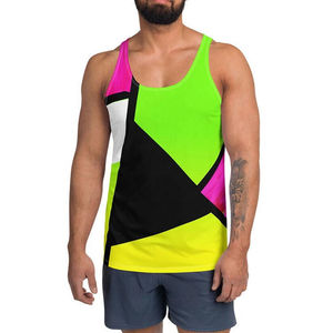 Men's Basketball Workout <b>Compression</b> <b>Vest</b> Tank Top Breathable Knitted Casual Quick Dry Sleeveless Gym Fitness - Product Image 1