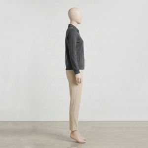 Conjunto Deportivo de 2 Piezas para Mujer, Talla Grande, 100% Algodón, Manga Larga, Estilo Urbano, Venta al Por Mayor OEM - Product Image 3