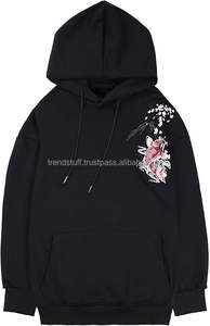 Sialkot Pakistan sweat à capuche brodé personnalisé sweat à capuche pour homme 100% coton hommes sweats à capuche basiques coton mélangé - Product Image 2