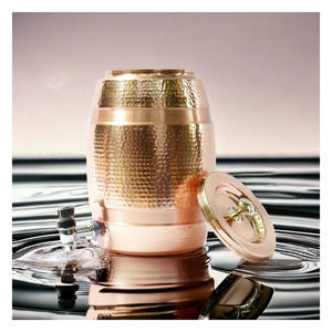 Premium Ayurvedic Copper Water <b>Cooler</b> with Leakproof Tap for Healthy Drinking and Luxury Lifestyle - Product Image 1