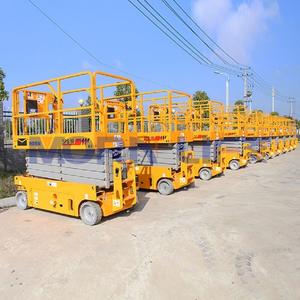 Plataforma elevadora de tijera hidráulica de alta resistencia diseñada para almacenes, centros logísticos y transporte de carga industrial - Product Image 5