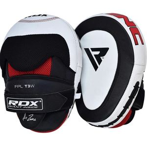 Guantes de Boxeo FPL T3W de EVA y Microfibra, Almohadillas de Entrenamiento de Espuma, Ecológicas, Duraderas, Protectoras, para Todas las Estaciones, Blancas, OEM - Product Image 1
