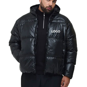 Custom Design Men Winter Puffer <b>Jacket</b> Hooded <b>Warm</b> Bubble <b>Jacket</b> <b>Waterproof</b> Windproof Down <b>Jacket</b> OEM Wholesale - Product Image 1