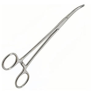 Pinzas Quirúrgicas Kelly de Acero Curvas y Rectas Personalizadas, 1 Unidad, con Bloqueo - Product Image 1