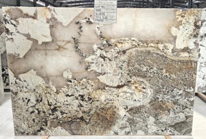 Patagonia Quartzite Slab Luxurious Statement Countertops Premium <b>Kitchen</b> & Dining Walls Modern Exterior Design - Product Image 4