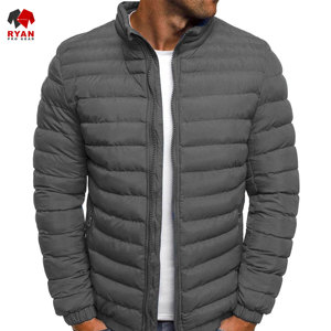 เสื้อแจ็คเก็ตพัฟเฟอร์แบบสั่งทำพิเศษสำหรับผู้ชาย พร้อมโลโก้ตามสั่ง ปิดด้วยซิป เนื้อผ้าระบายอากาศได้ดีและสวมใส่สบาย คอตั้ง - Product Image 5