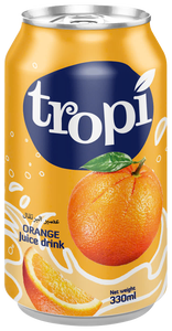 Bebida de Jugo de Frutas de 330 ml en Lata de Aluminio, Sabor Manzana, Naranja, Piña, Uva, Bebida Refrescante, Fabricante de Bebidas OEM ODM - Product Image 2