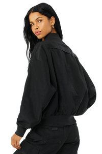 Wholesale Lightweight Quick Dry Full <b>Zip</b> <b>up</b> Bomber <b>Jacket</b> with Pockets Unisex Women Fall 2026 Polyester - Product Image 4