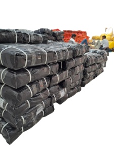 Super Strong HDPE Tarpaulin Mesh <b>Fabric</b> Customized Size and GSM UV-Treated <b>Waterproof</b> and Tear-Resistant Plain Style - Product Image 6