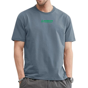 เสื้อยืดคอกลมแขนสั้นผู้ชายคุณภาพสูง ผ้าฝ้าย 100% พิมพ์ลายดิจิทัล สวมใส่สบายทรงหลวม น้ำหนัก 220 กรัม ป้องกันขนร่วง แห้งเร็ว - Product Image 4
