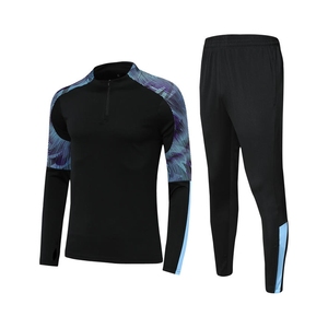 Survêtements de sport personnalisés pour la gym, veste demi-zip personnalisée, ensemble de survêtement d'équipe unisexe, respirant, écologique, extensible dans les quatre sens - Product Image 6