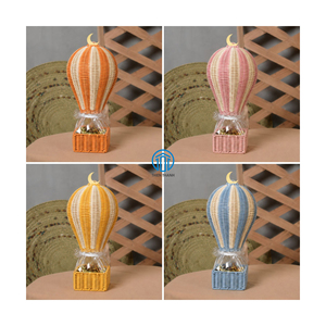 High Quality Handmade Rattan Hot Air <b>Balloon</b> Basket Ramadan Gergean Candy Gift Basket Luxury Festival <b>Decoration</b> - Product Image 4