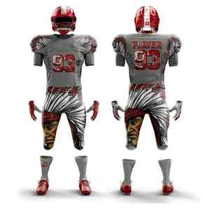 Jersey de Fútbol Americano Personalizado 2026, Sublimado, con Nombres y Números de Equipo, Uniforme para Fanáticos, Superventas - Product Image 2