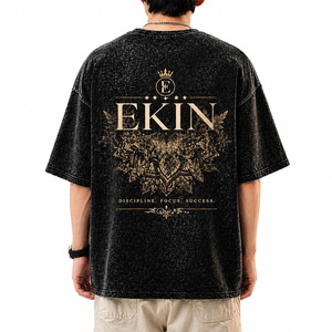 Nouvelle Tendance Mode Homme Américaine pour l'Été : T-shirt Polyvalent à Col Rond et Manches Courtes Décontracté, et Chemise à Manches Courtes la Plus Vendue - Product Image 2