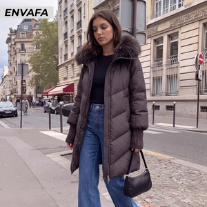 Chaqueta Personalizada con Logotipo, Abrigos para Mujer, Chaqueta Acolchada Personalizada, Parkas para Mujer, Abrigos de Invierno para Mujer, Fabricante Mayorista OEM ODM - Product Image 6