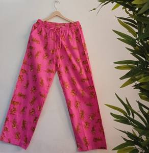 Pantalones de Pijama de Algodón con Estampado Animal al por Mayor – Pantalones de Descanso con Cintura Elástica Estampada, Suaves y Cómodos - Product Image 5