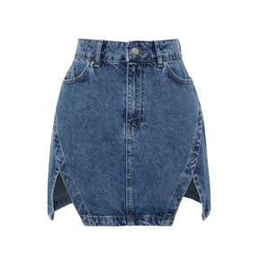 Falda Vaquera Informal Transpirable para Mujer, Otoño, 100% Poliéster, Totalmente Personalizable, Minifalda de Secado Rápido con Protección UV, Color y Talla Personalizables - Product Image 3