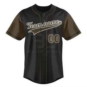 Maillot de baseball personnalisé en gros 2026 – 100 % polyester, haute qualité, respirant, avec logo et design personnalisés, service OEM - Product Image 4