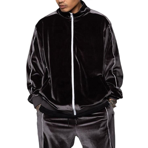 Conjuntos Deportivos de Terciopelo para Hombre y Mujer, Cómodos, Casuales, de Invierno, 100% Algodón, Transpirables, Tallas Grandes, de Dos Piezas - Product Image 6