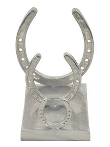 Porte-livres décoratif de table fait main en forme de fer à cheval, support de livres et magazines, organisateur de table moderne pour la maison - Product Image 2