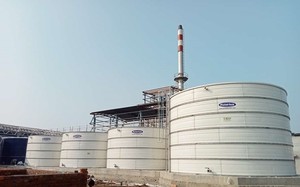 Réservoir de stockage d'eau industriel en zinc-aluminium, capacité de 1500 m³, avec garantie d'un an pour les applications de boissons - Product Image 3