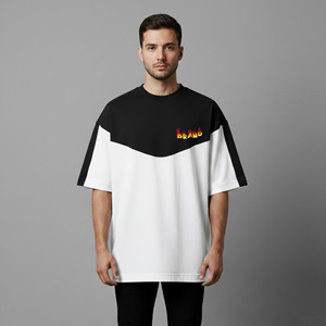 Nouveauté T-shirts pour hommes à manches courtes personnalisés 100% coton jersey 180 grammes été décontracté hip hop coupe ample séchage rapide - Product Image 1