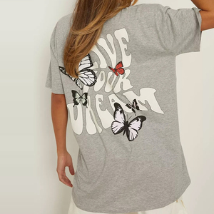 Camiseta de Mujer de Alta Calidad, Transpirable, Nueva Colección 2026, Estilo Moderno, Algodón Grueso, Tallas Grandes para Chicas - Product Image 2