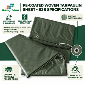 Meilleur Prix 2026 – Bâche de Camion Imperméable en PE Durable avec Technologie Avancée, Modèle HT_A01, Haute Ténacité, Qualité Supérieure - Product Image 1