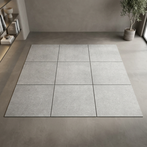 Carreaux de pierre de pavé d'extérieur - Century Mosaic 24x36 pouces, blanc beige, sol rugueux, carreaux de marbre en granit mat 600x600 mm - Product Image 4