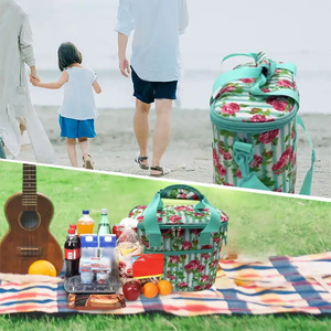 Sac isotherme personnalisé à bas prix, sac à lunch souple et portable, imperméable, pour le camping, la randonnée, le pique-nique - Product Image 6