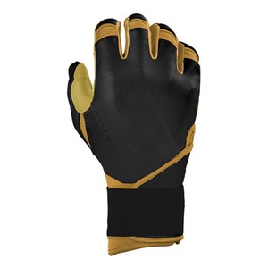 ELIXE SPORTS Gant de frappeur en cuir jaune, main gauche/droite, rembourré, fermeture auto-agrippante, unisexe, adulte, entraînement, flexible, durable, XL/XXL - Product Image 3