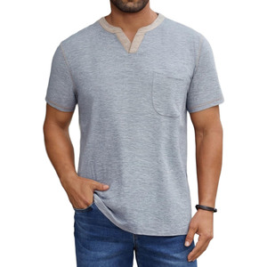 Camisetas personalizadas con logo para hombre, camisetas de algodón al por mayor, camisetas con cuello redondo, lisas para imprimir en grandes cantidades, camisetas de manga corta para hombre - Product Image 1