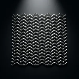 Banda transportadora de malla espiral equilibrada con transmisión por cadena, resistente al calor, de acero dulce galvanizado, perforada, para secadora, malla de valla - Product Image 1