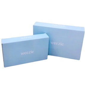 Boîte cadeau auto-érectible en carton ondulé 3 couches, luxueuse, protégée contre les UV, motif personnalisé, matériaux recyclés, emballage pour - Product Image 3