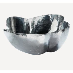 Tazón de Metal de Lujo Martillado a Mano de Alta Calidad, Diseño Moderno, Ecológico, Decoración de Mesa, para Servir Comida y Postre, Gran Venta - Product Image 2