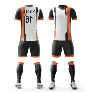 Sports <b>Compression</b> Uniform Soccer Multi Color Anti-Bacterial Personalized Full Football Kits Team Player Uniform Kids Youth - Product Image 4