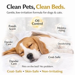 Champú y Jabón Corporal Orgánico Biodegradable y Ecológico para Mascotas, Control de Grasa, Antibacterial, con Edelweiss, para Perros y Gatos, Venta al Por Mayor - Product Image 4