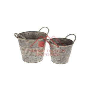 Cubo de cerveza de estaño de hierro de Metal de alta calidad para uso en interiores y exteriores, el mejor vendedor, el precio más barato, Cubo de cubo galvanizado de Metal - Product Image 5