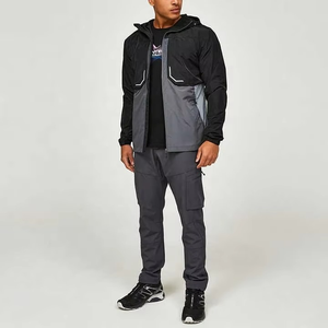 Custom <b>Running</b> <b>Jacket</b> Waterproof Light Weight Windproof Quick Dry UPF50+ Skin Training Gym Sports Windbreaker <b>Jacket</b> - Product Image 3