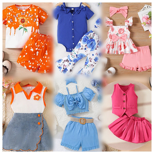Direct Supplier 0 to 12years 2 Piece Set Mix Clothing Children Kids Wholesale <b>Clothes</b> Bales Boy and Girls - Product Image 2