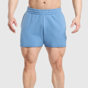 Men’s Athletic Shorts Cotton Gym Running Shorts Custom Logo Fitness Shorts OEM Supplier OEM - Product Image 5