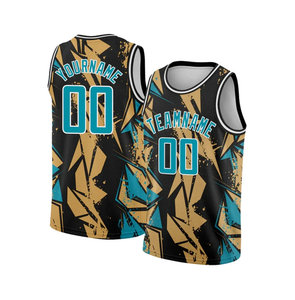 Custom Sublimation Summer Basketball Jersey Uniform Sets for Adults-Spandex/Cotton Quick Dry New Basketball Jerseys for <b>Men</b> - Product Image 1