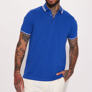 Camisas Polo Casuales de Verano para Hombre, con Cuello, Bordadas, de Poliéster/Algodón, Holgadas, Transpirables y de Secado Rápido - Product Image 4