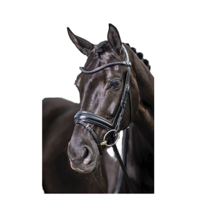 Brida de Carreras de Caballos de cuero indio portátil rojo, suave y resistente sillín de caballo, costura elegante, diseño de producto ecuestre - Product Image 1