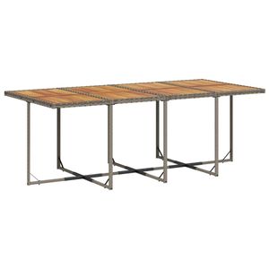 Juego de 12 Sillas de Comedor para Patio en Gris y Azul Marino, Conjuntos para Jardín - Product Image 4