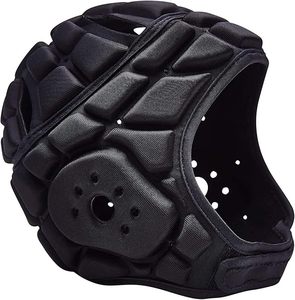 Casco Acolchado Rugby09 con Tiras Reflectantes para Fútbol Americano 7v7 y Rugby, Unisex, de Silicona/EVA - Product Image 1