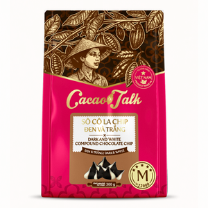 Ingredientes para Panadería al por Mayor, Chocolate Compuesto Vietnamita, Chispas de Chocolate Blanco y Negro para Galletas, HALAL, OEM/ODM, Precio de Fábrica, Envío Global - Product Image 1