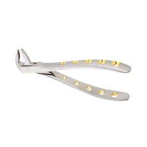 Pince dentaire manuelle en métal pour extraction, modèle anglais, pour dents inférieures antérieures, outil professionnel pour dentistes, vente en gros - Product Image 4